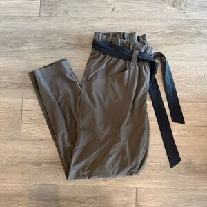 Army Green Athleta Skyline Pants